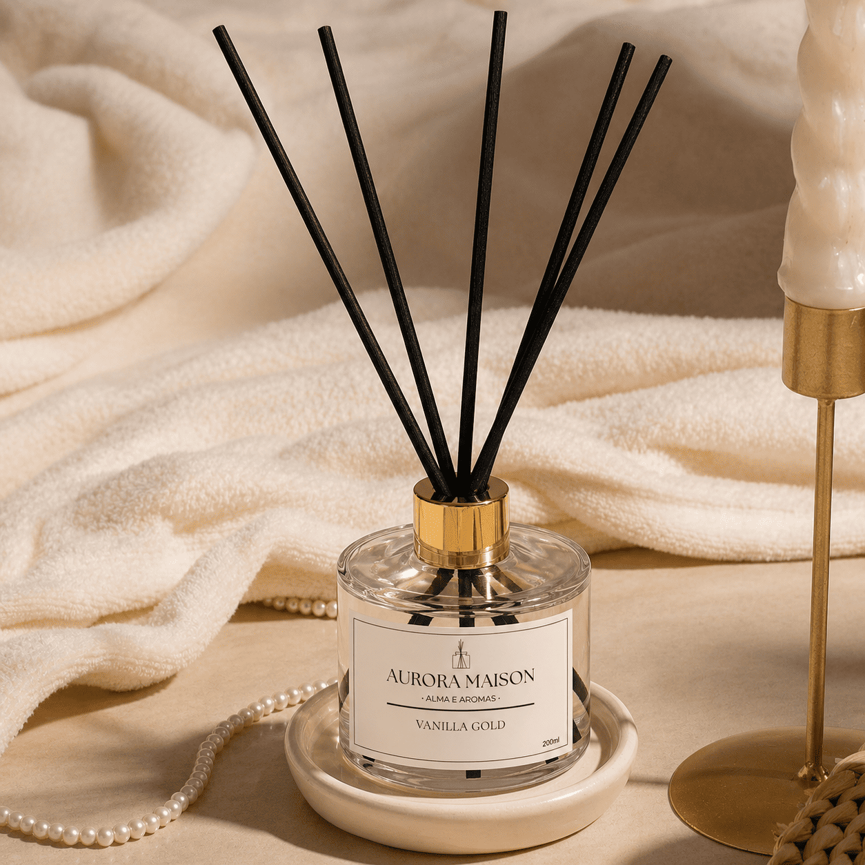 Difusor Aroma Vanilla Gold