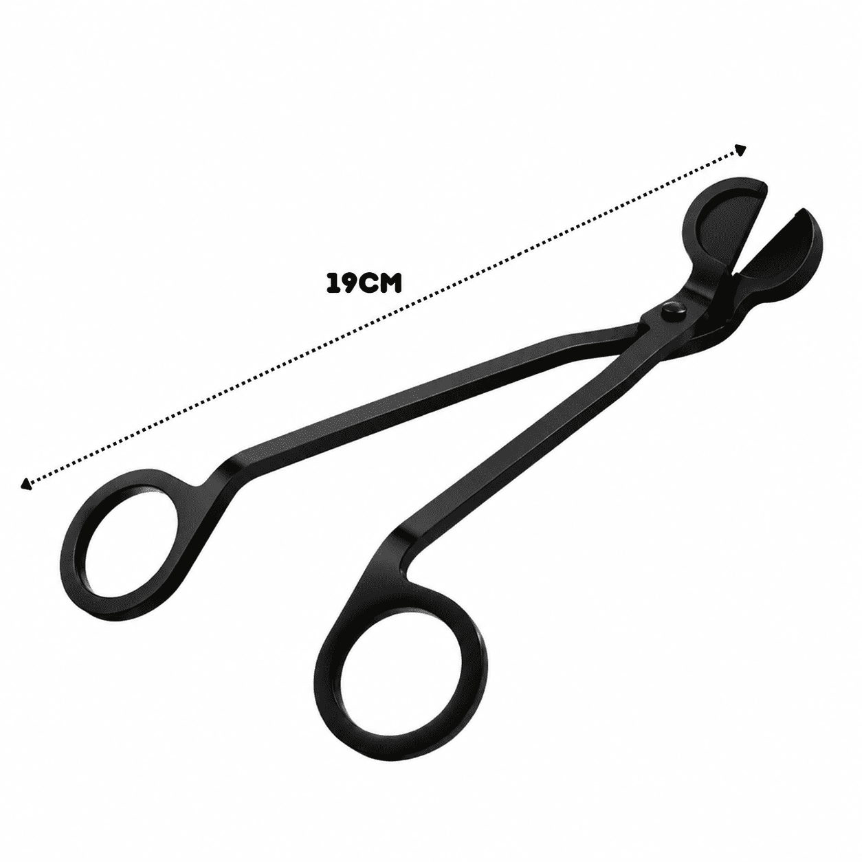 Tesoura para Vela Preta