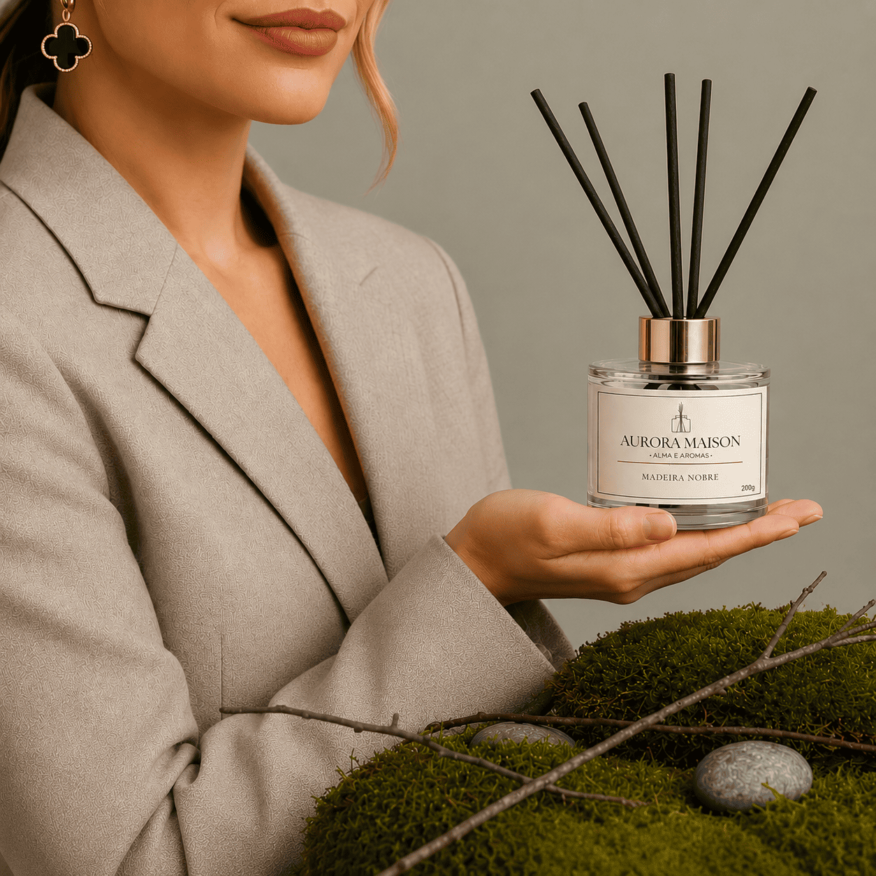 Difusor Aroma Madeira Nobre